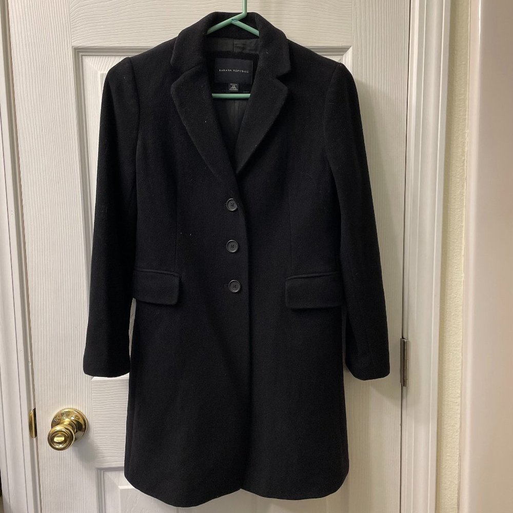 Banana Republic Wool Coat (Petite XS)